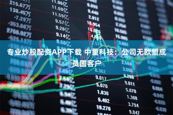 专业炒股配资APP下载 中重科技：公司无欧盟成员国客户