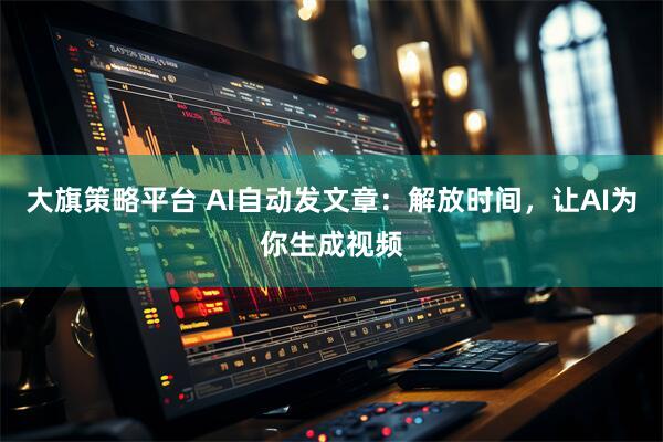 大旗策略平台 AI自动发文章：解放时间，让AI为你生成视频